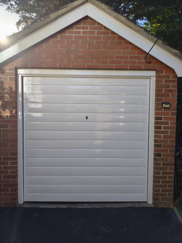 Garage door refurbishment - After