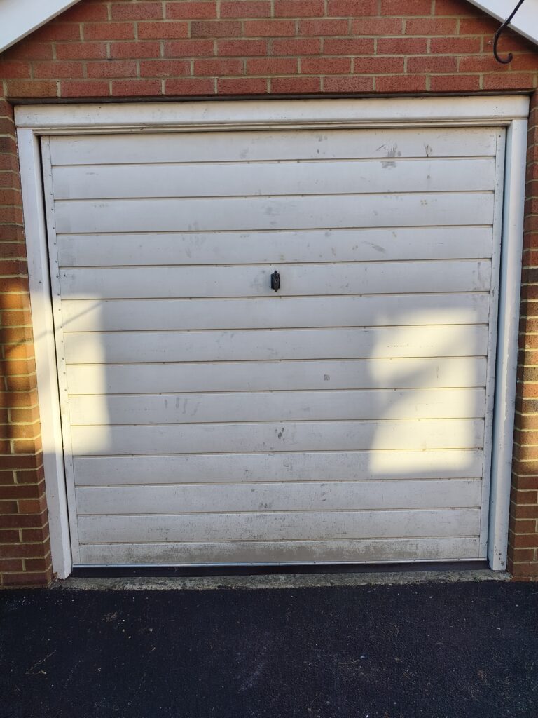 Garage door refurbishment - Before